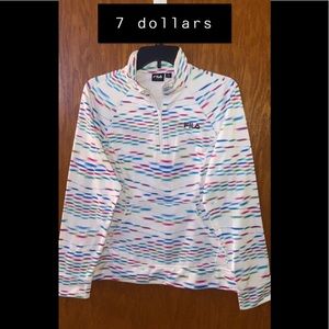 Fila half zip jacket